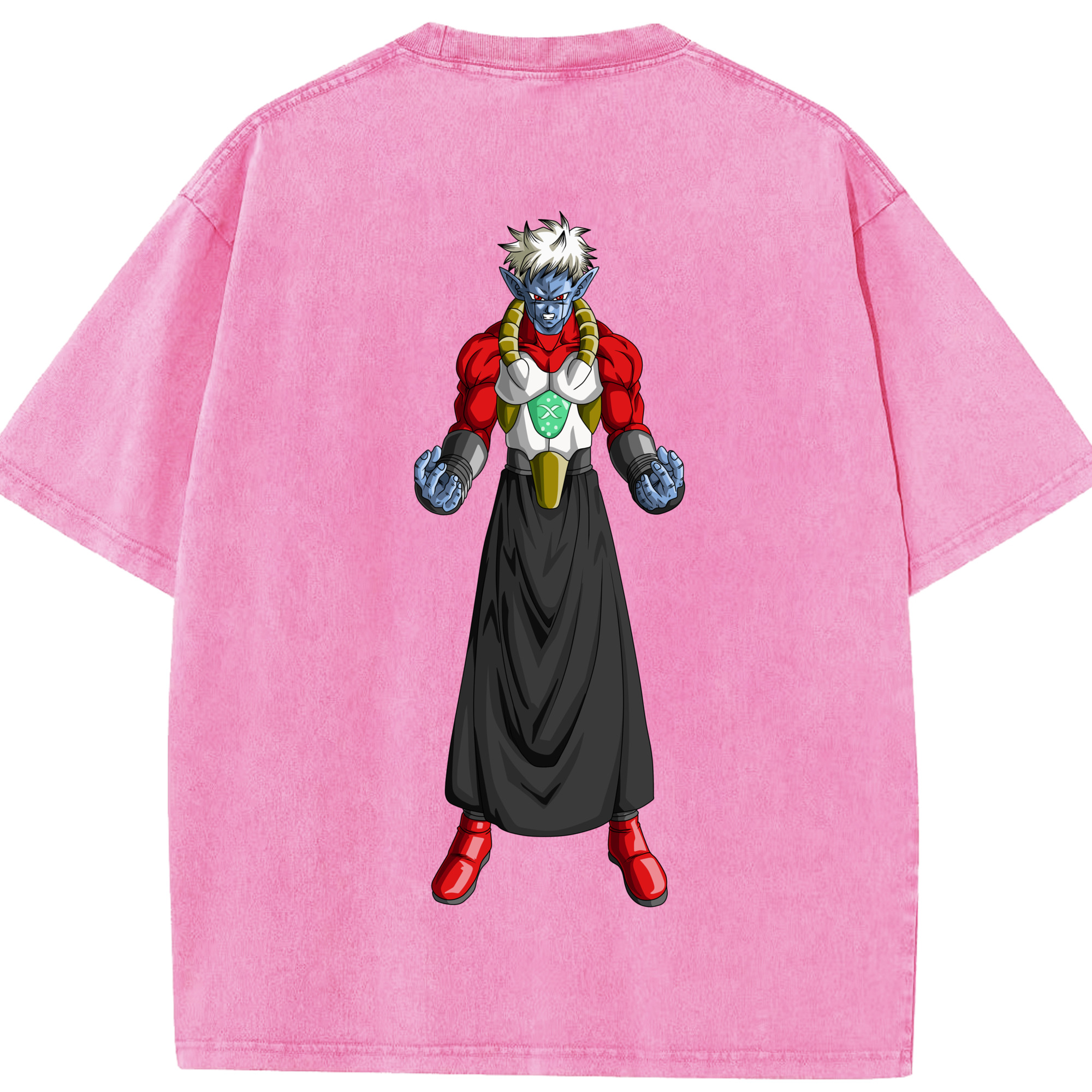 （画像用） ドラゴンボール DRAGON BALL 綿100% ヴィンテージ風 半袖Tシャツ（背面プリント）